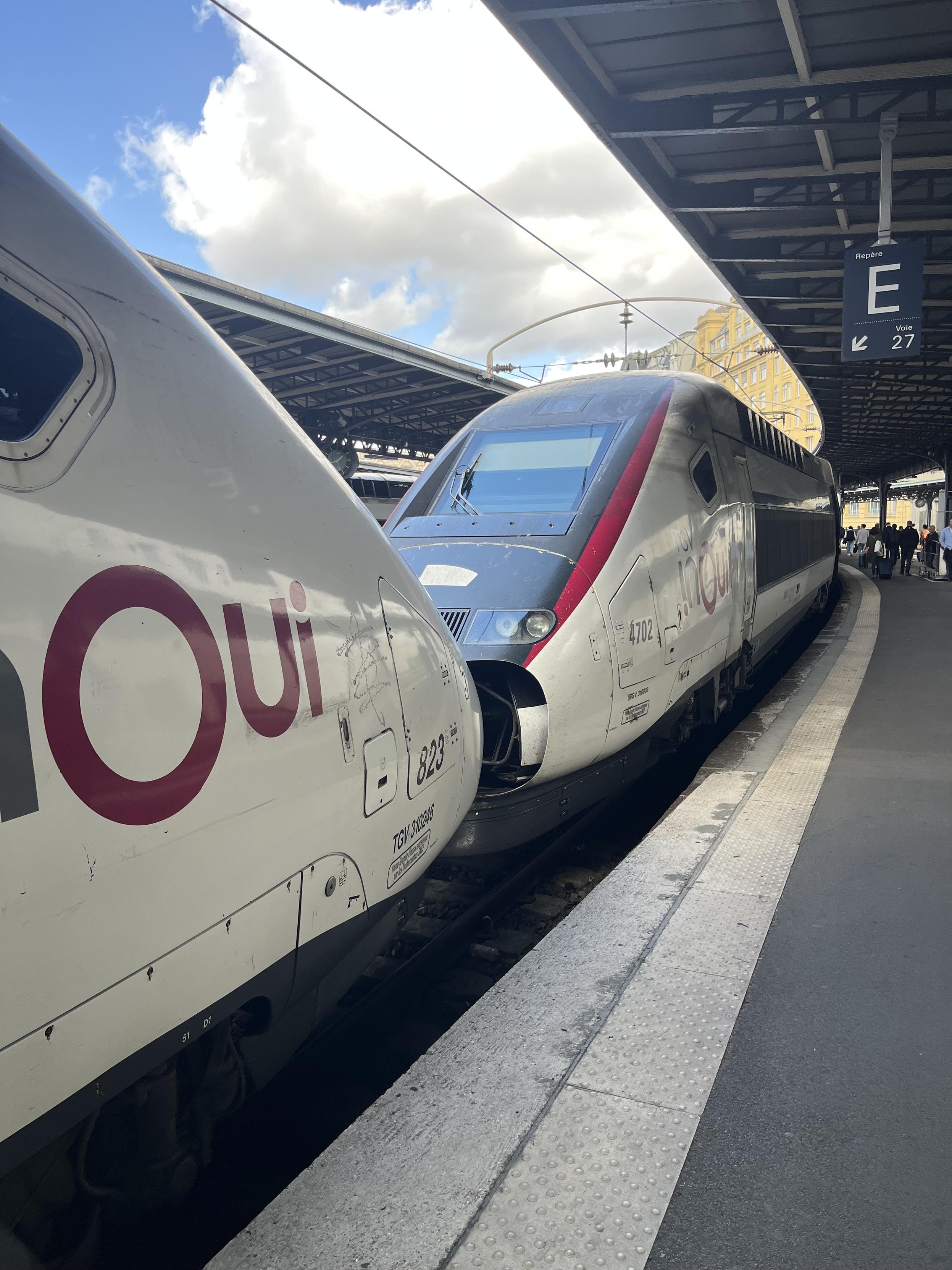 TGVs coupled at Est 