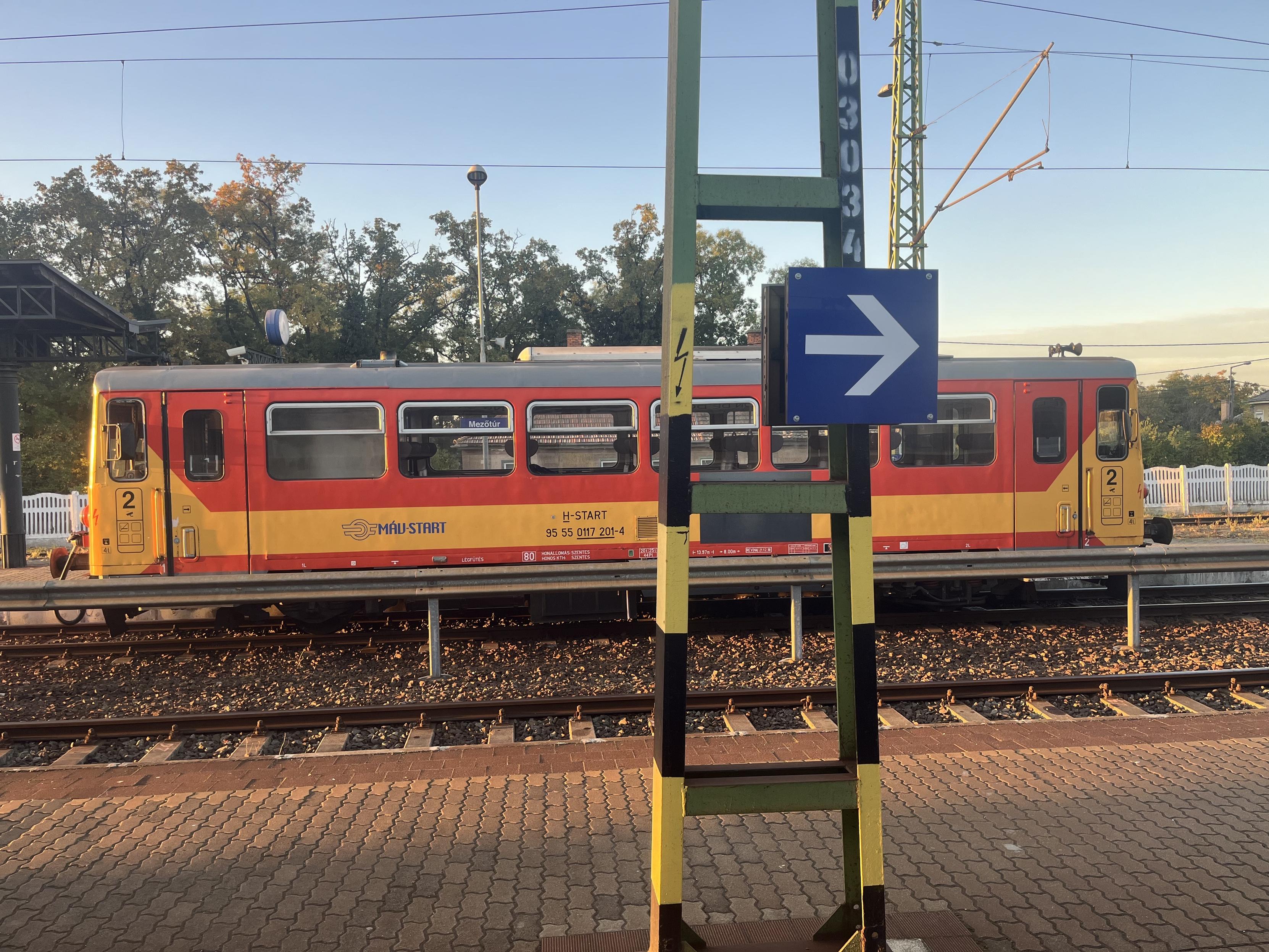 A tiny Bzmot railbus