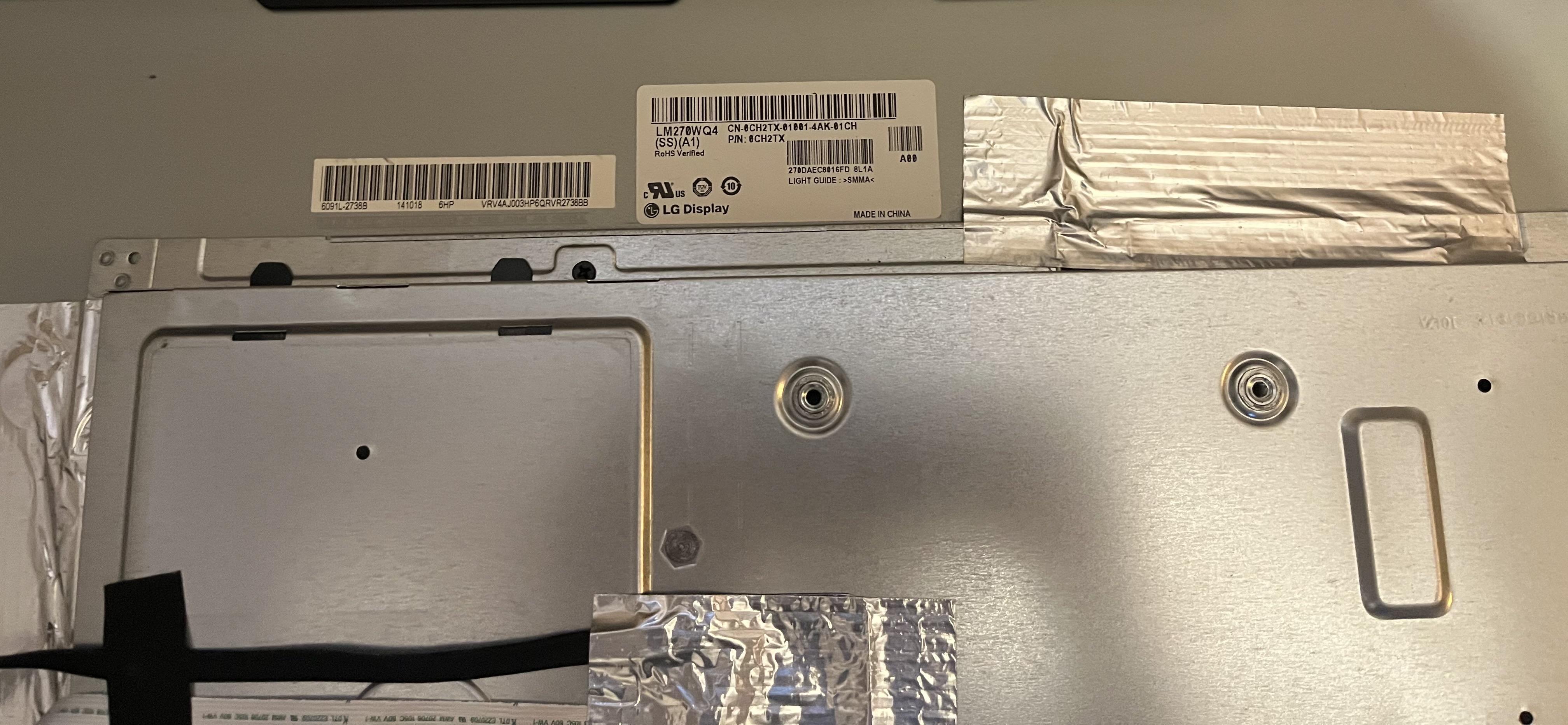 LG Panel detail - my monitor