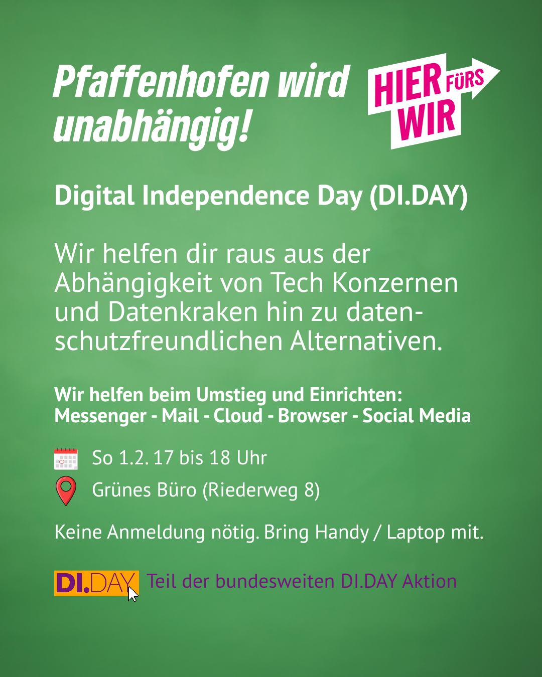 Veranstaltungsplakat