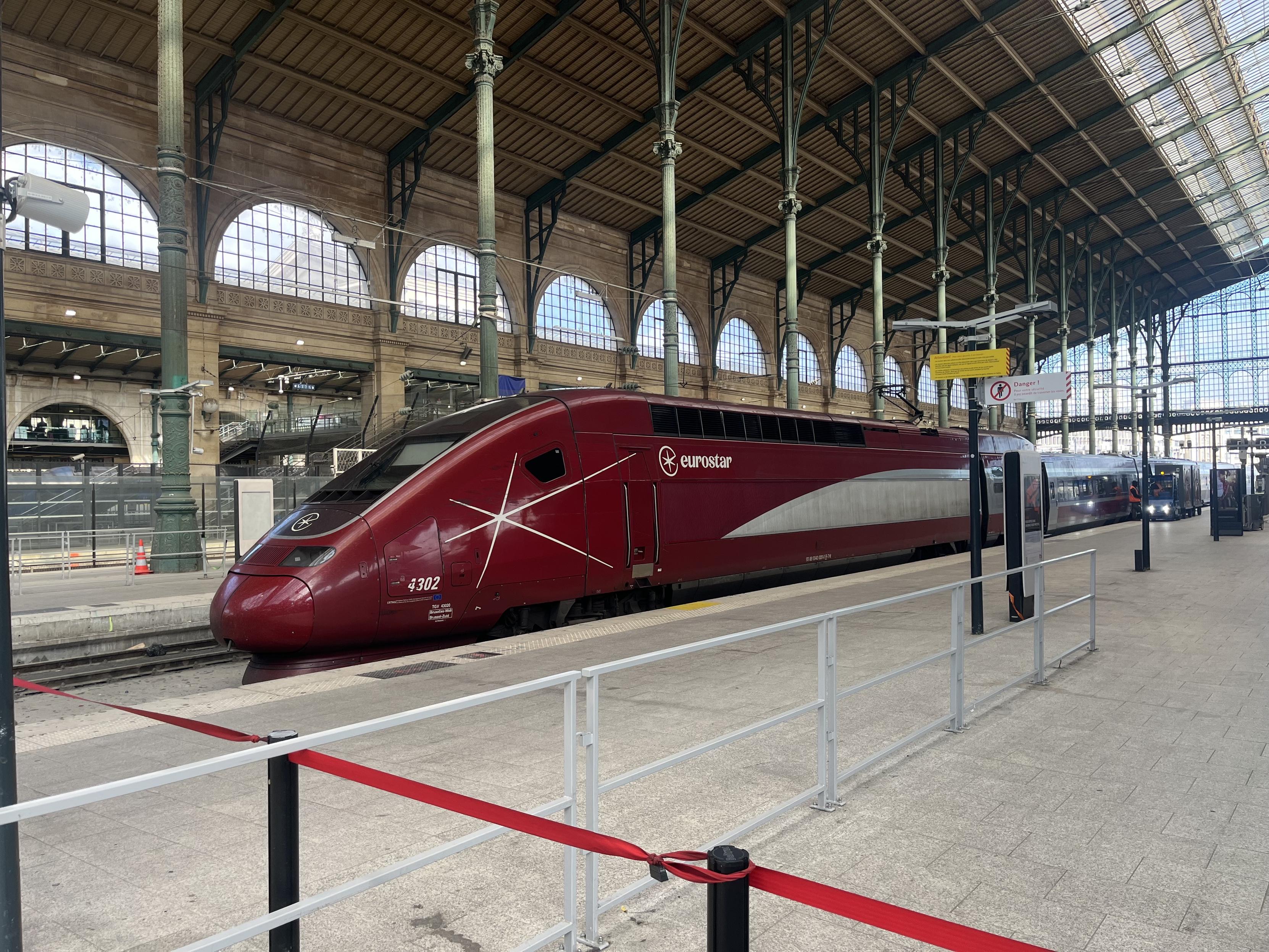 Eurostar PBKA at Paris Nord