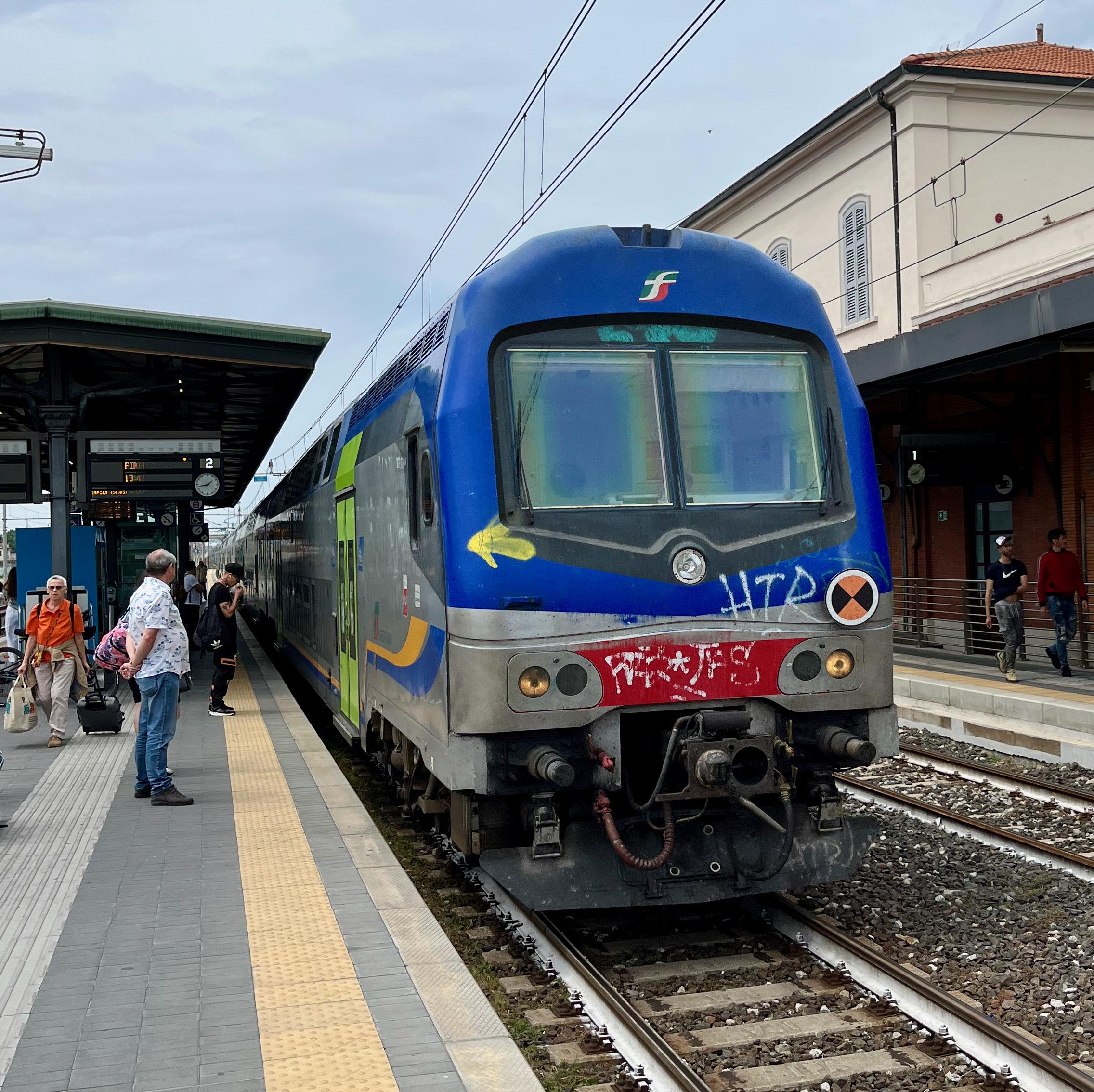 Italian regional train