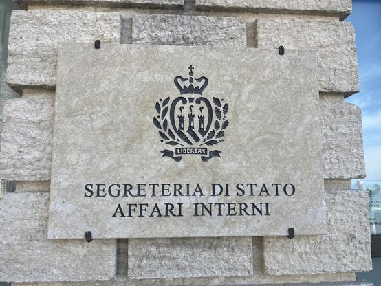 LIBERTAS
SEGRETERIA DI STATO
AFFARI INTERNI