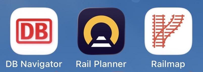 DB
DB Navigator
A
Rail Planner
Railmap